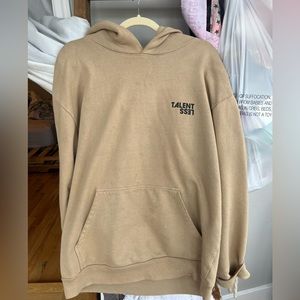 Vintage Talentless Hoodie - Beige/ Sand